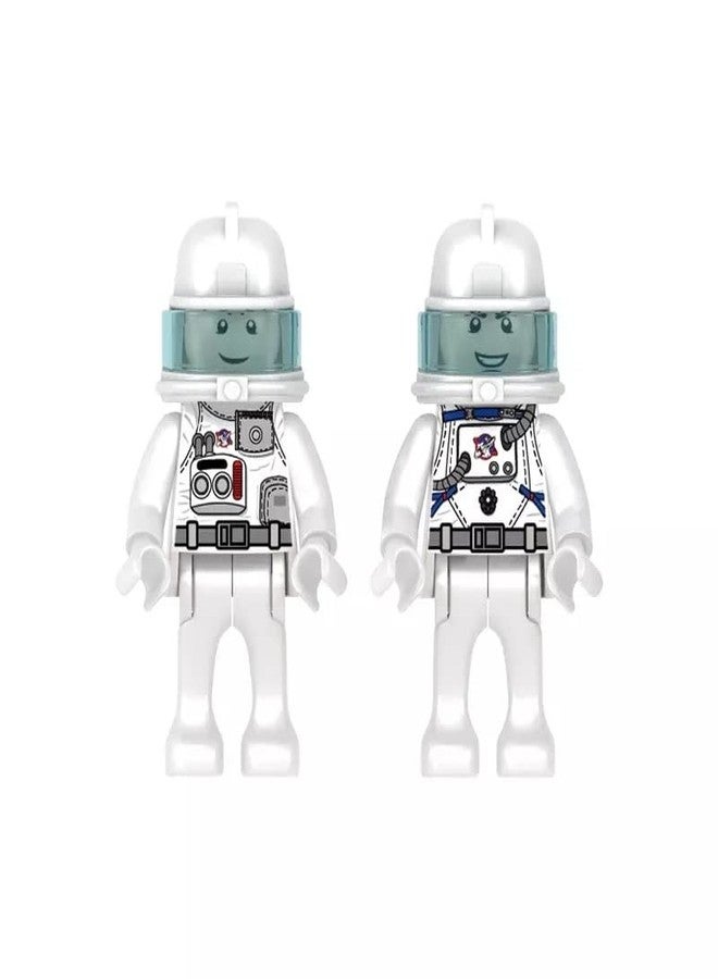 ICW Space Shuttle Construction Satellite Series DIY Building Blocks for Kids 404 PCS/ 4421,Red - Image 4